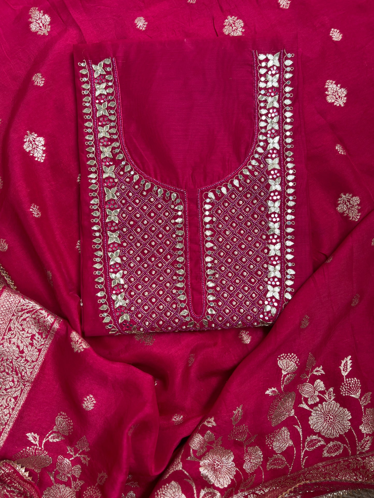 Rani Radiance Chanderi silk