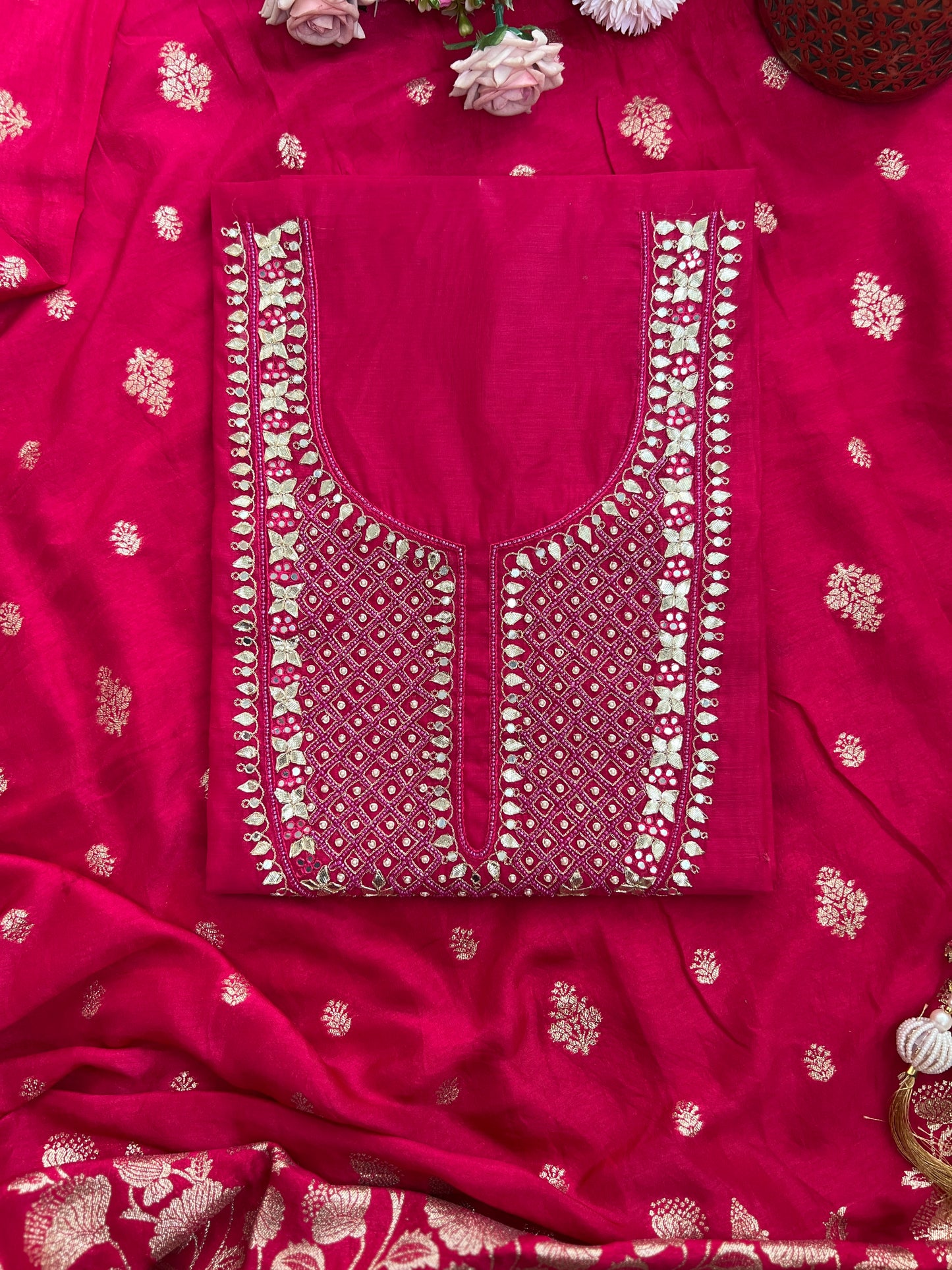 Rani Radiance Chanderi silk